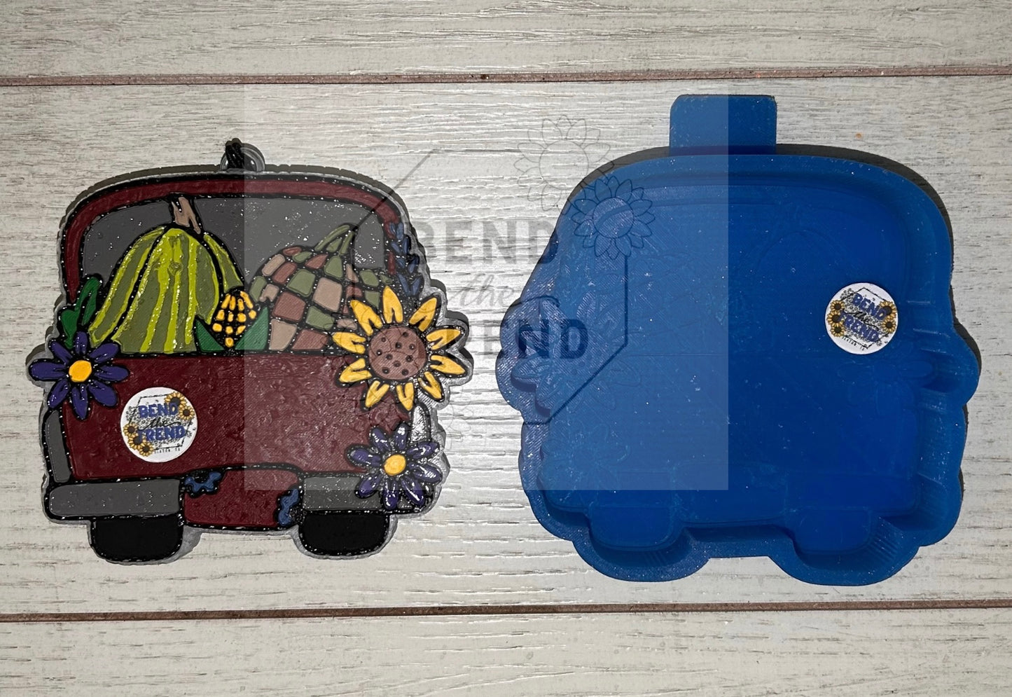 Fall Gourd Truck Mold