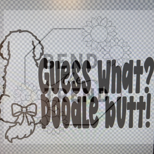 Guess What Doddle Butt Mold