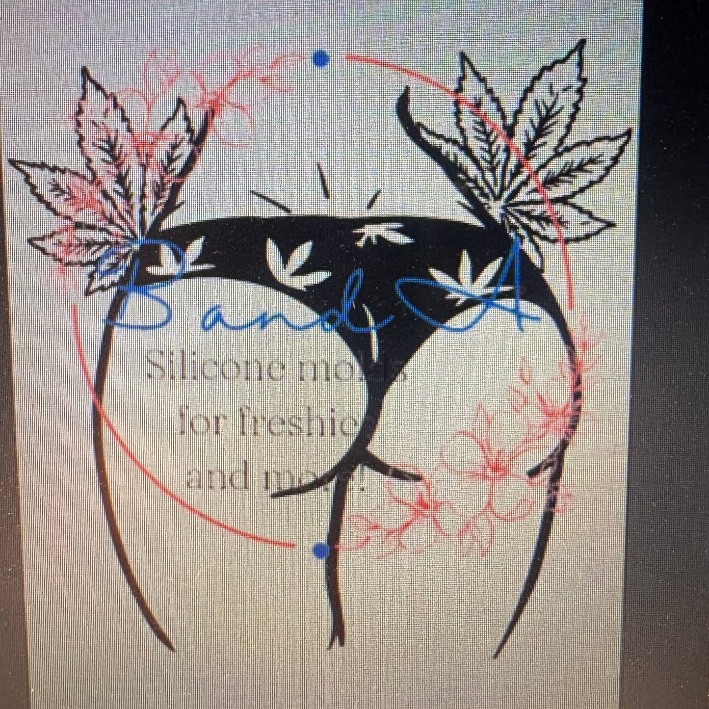 420 Weed Cheeks Mold