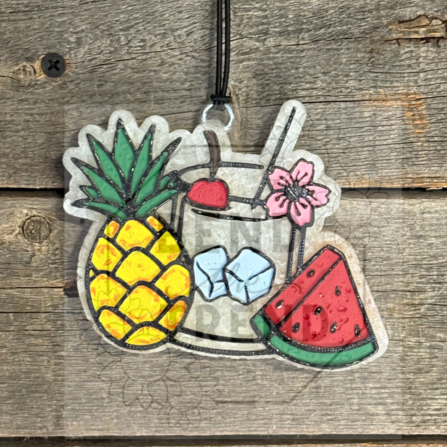 Cherry Tobacco - Scented Freshie