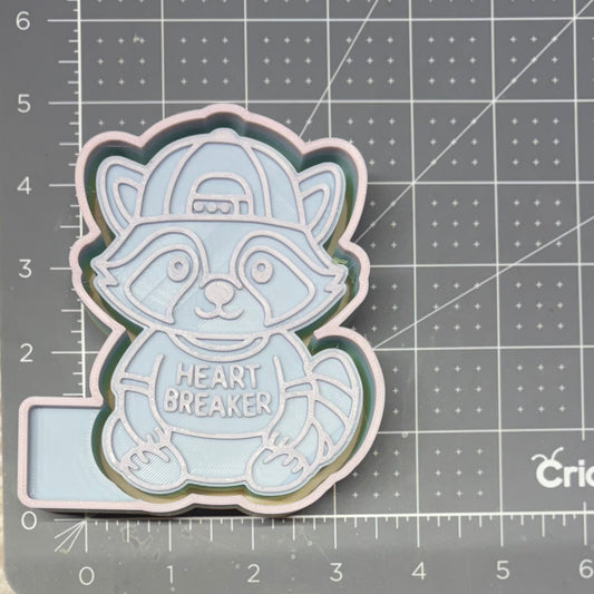 Heart Breaker Raccoon Mold