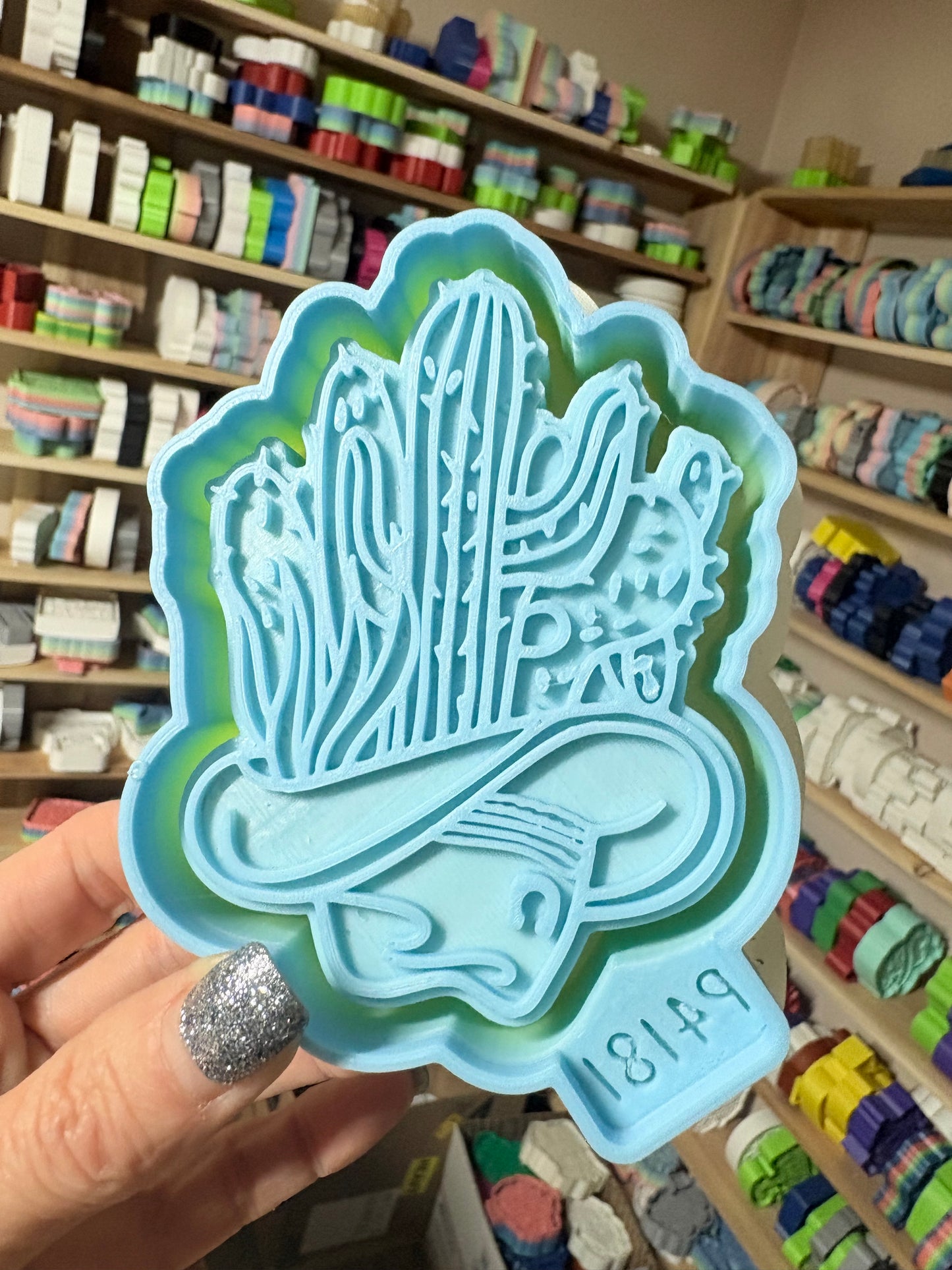 Cowboy Hat Cactus Mold