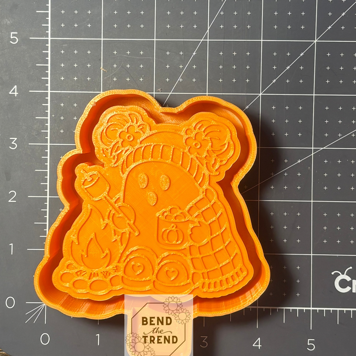 Snowman Roasting Marshmallows Mold
