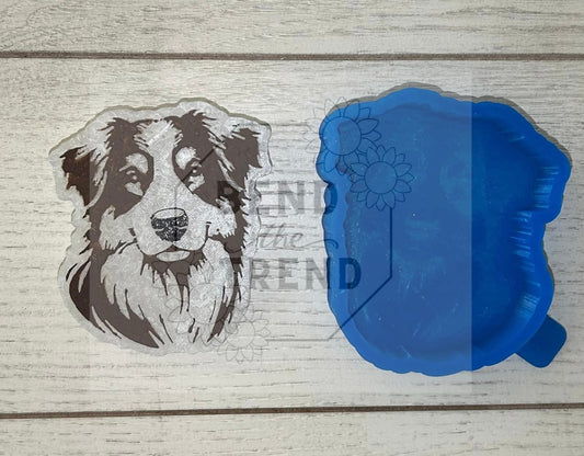 Australia Shepard Dog Mold