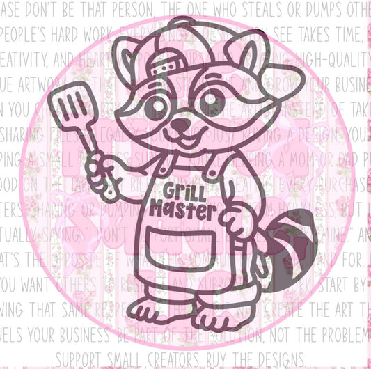 Raccoon Grill Master Mold