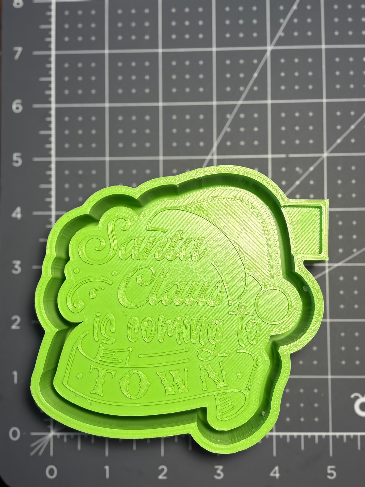 Santa Clause is Coming to Town Mold