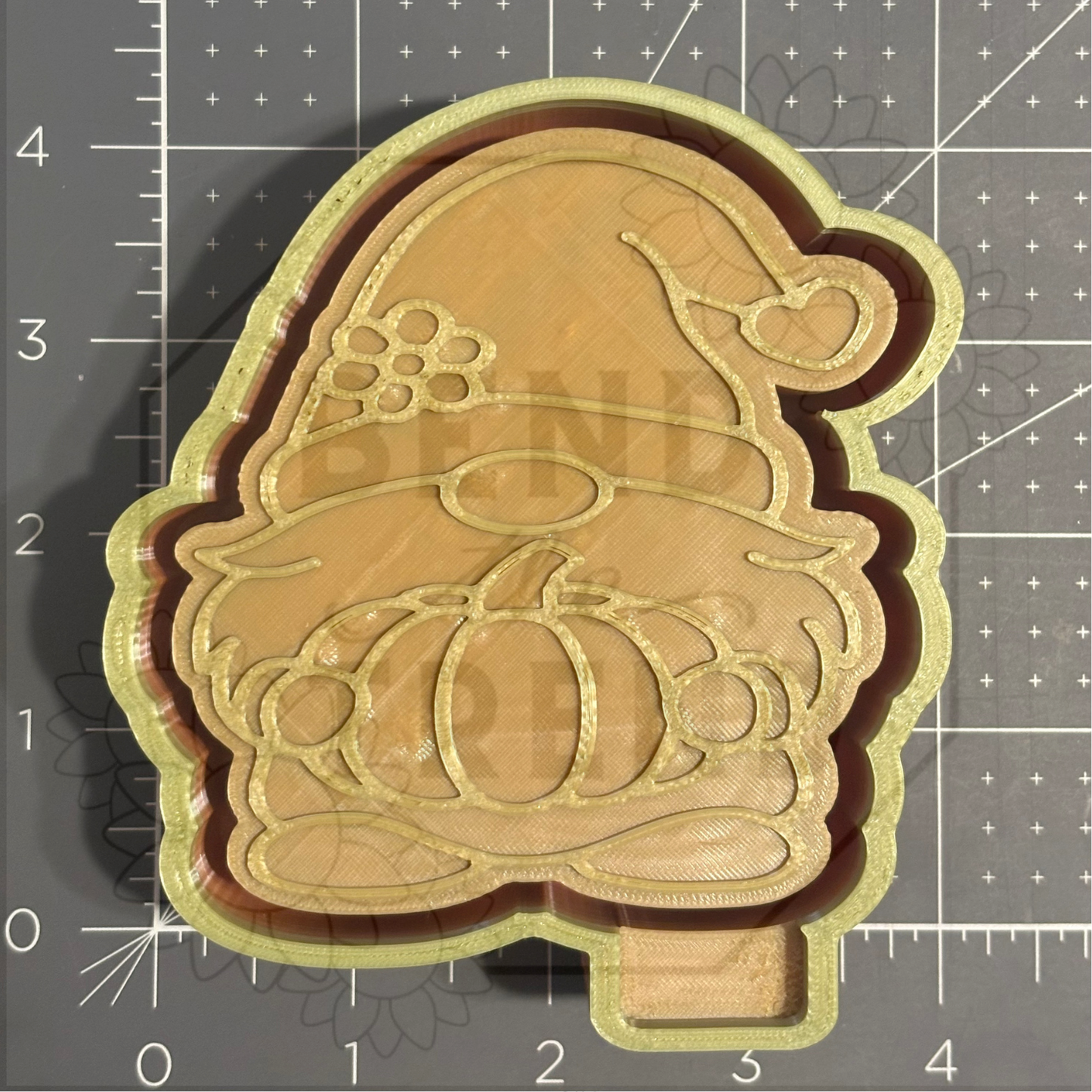 Pumpkin Gnome Mold