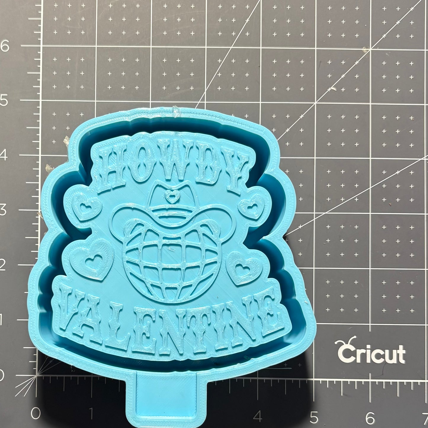 Howdy Valentine Mold