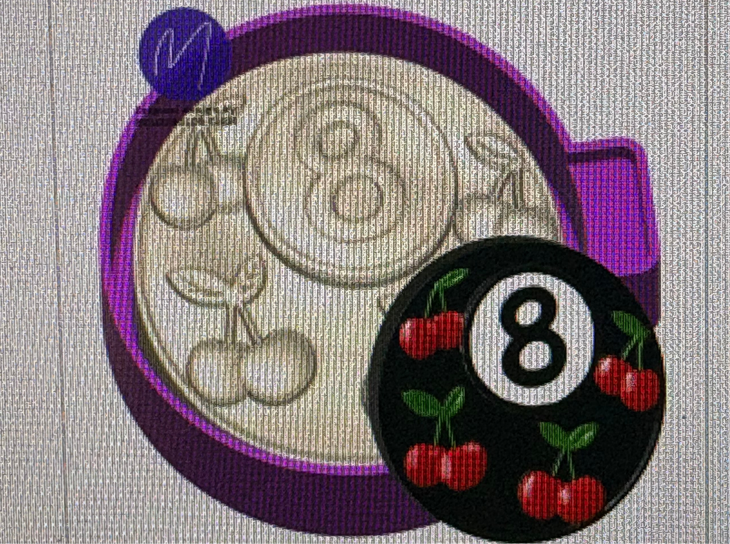3D Cherry’s & 8 Ball Mold