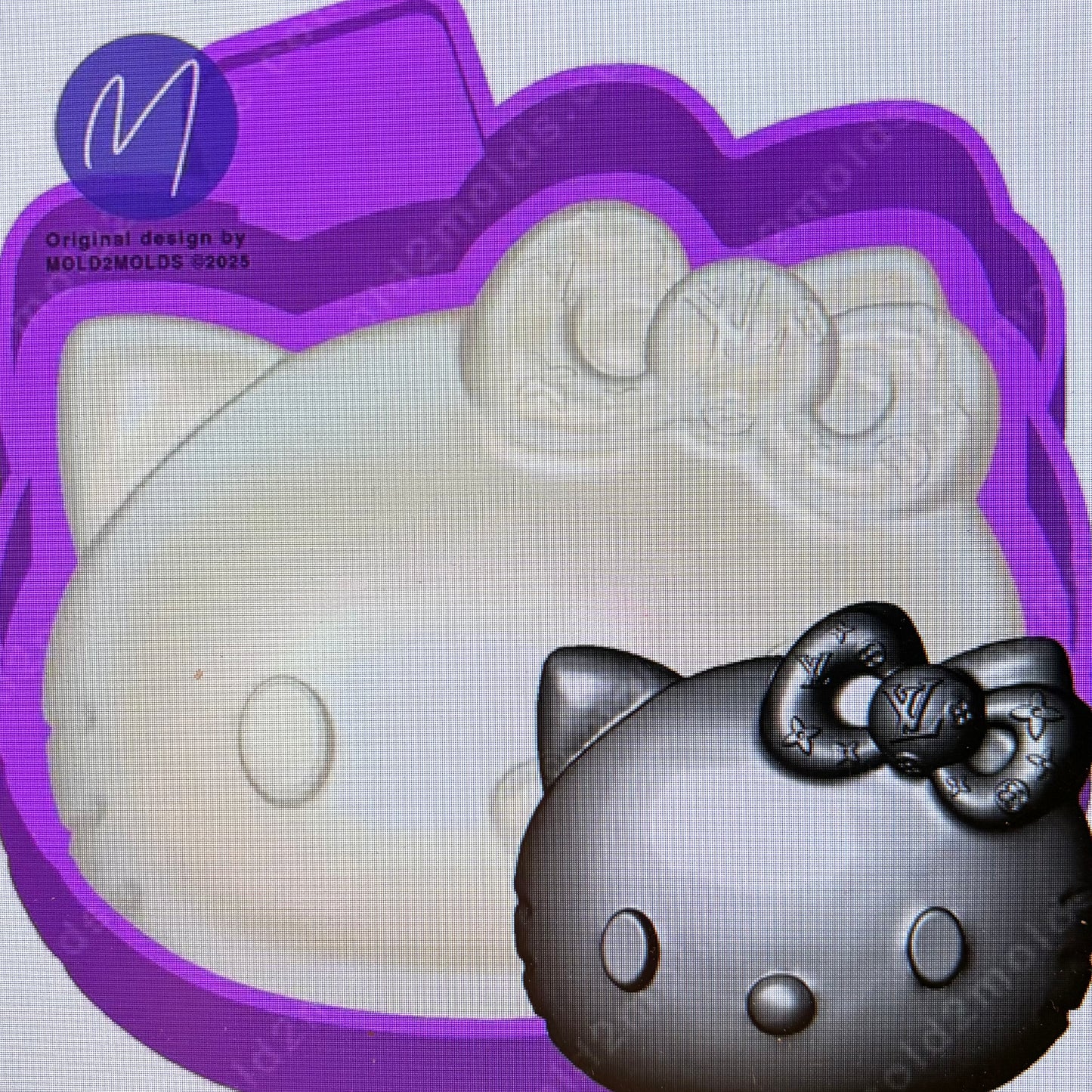 Kitty 3d Mold