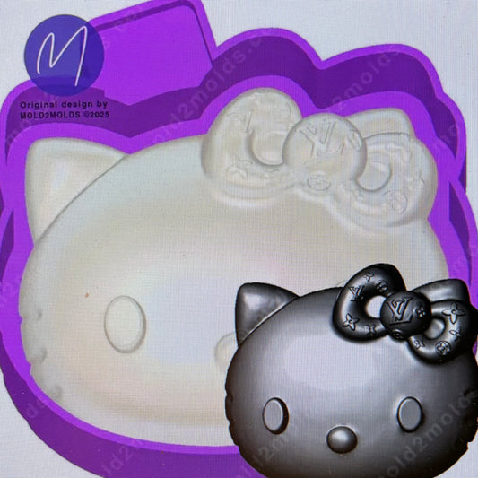 Kitty 3d Mold