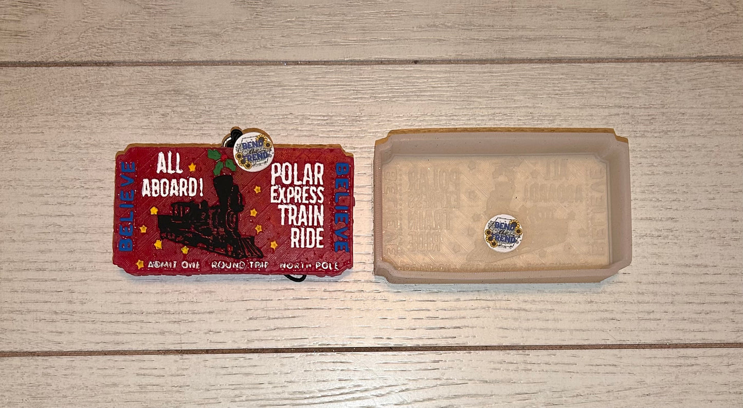 All Aboard Polar Train Mold