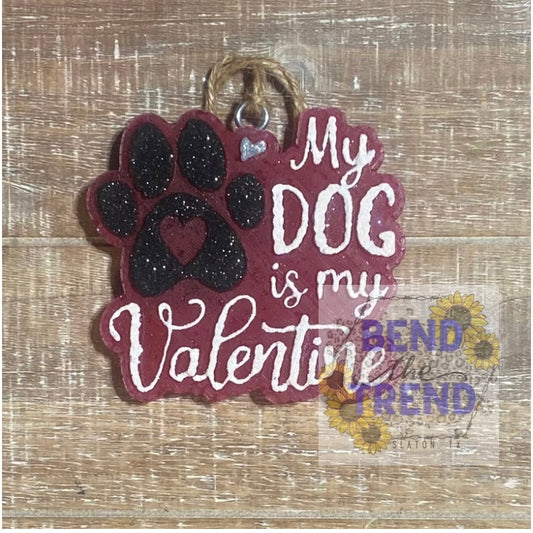 My dog is my Valentine 💘 Freshie