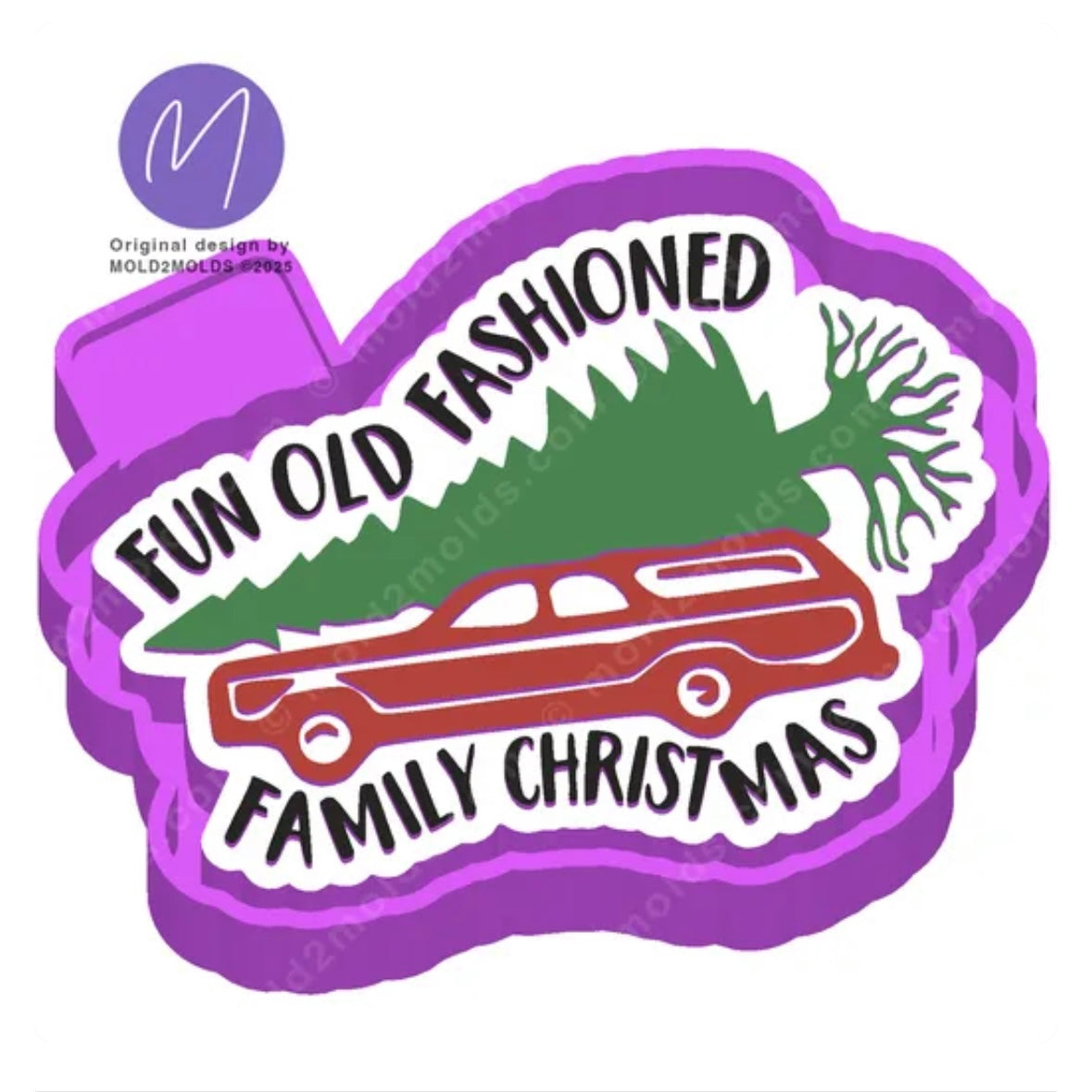 Old Fashioned Family Christmas Mold