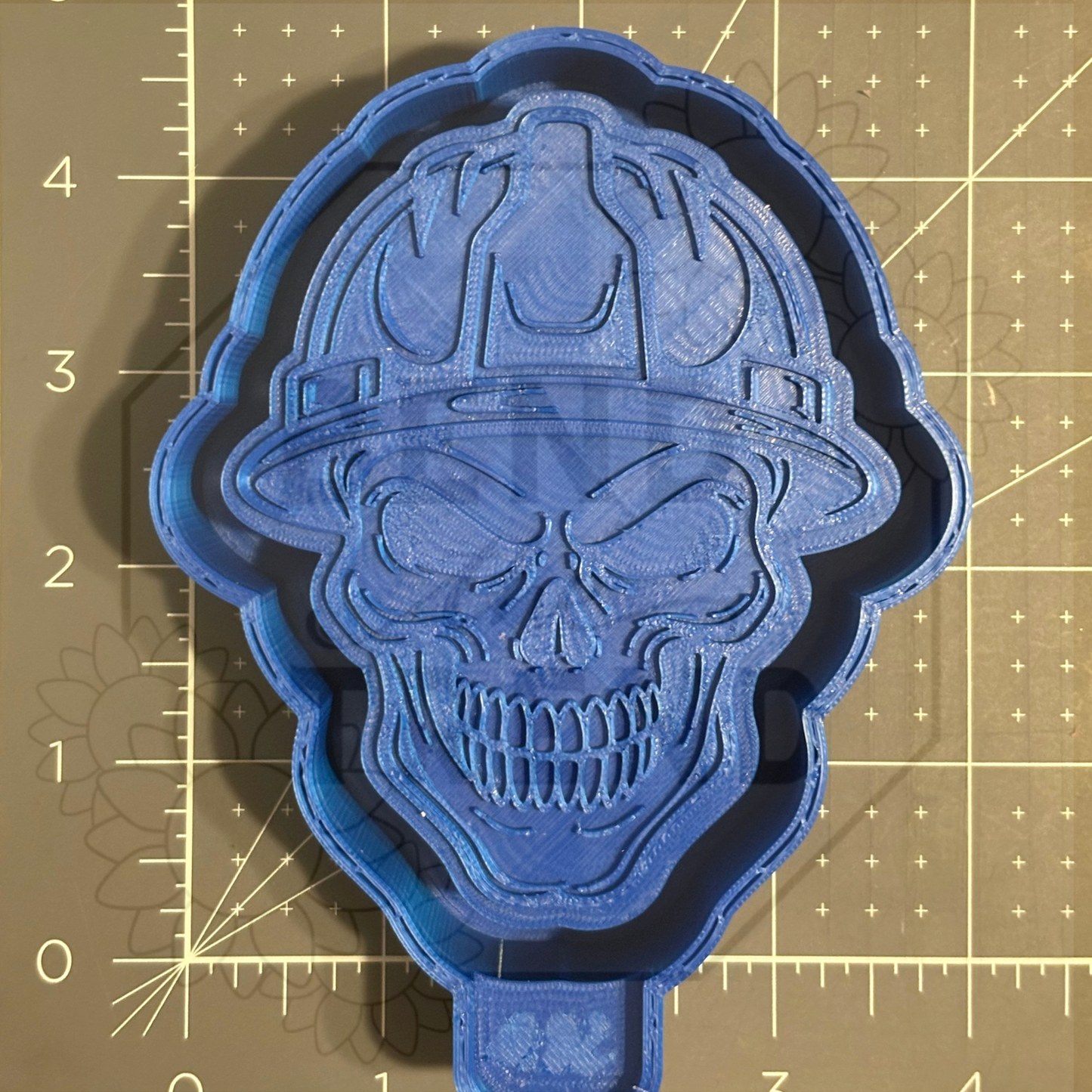 Skull Hard Hat Mold
