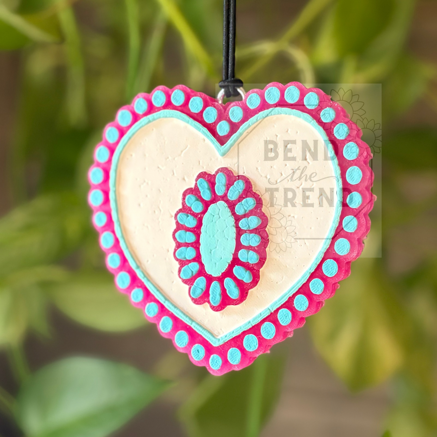 Turquoise Heart Mold