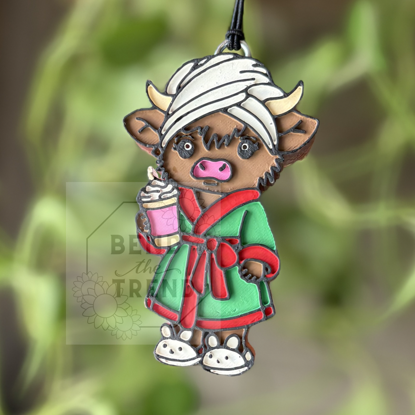 Mama Raccoon in Robe Mold