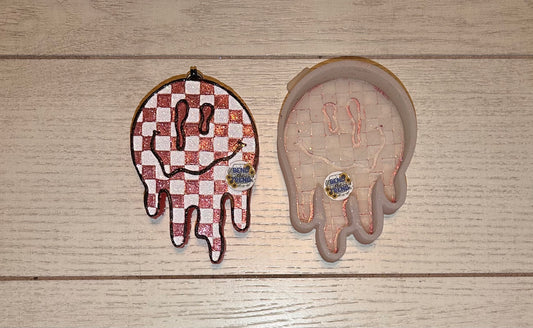 Checkered Drip Smikey Mold