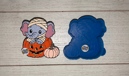 Mummy Elephant Pumpkin Mold