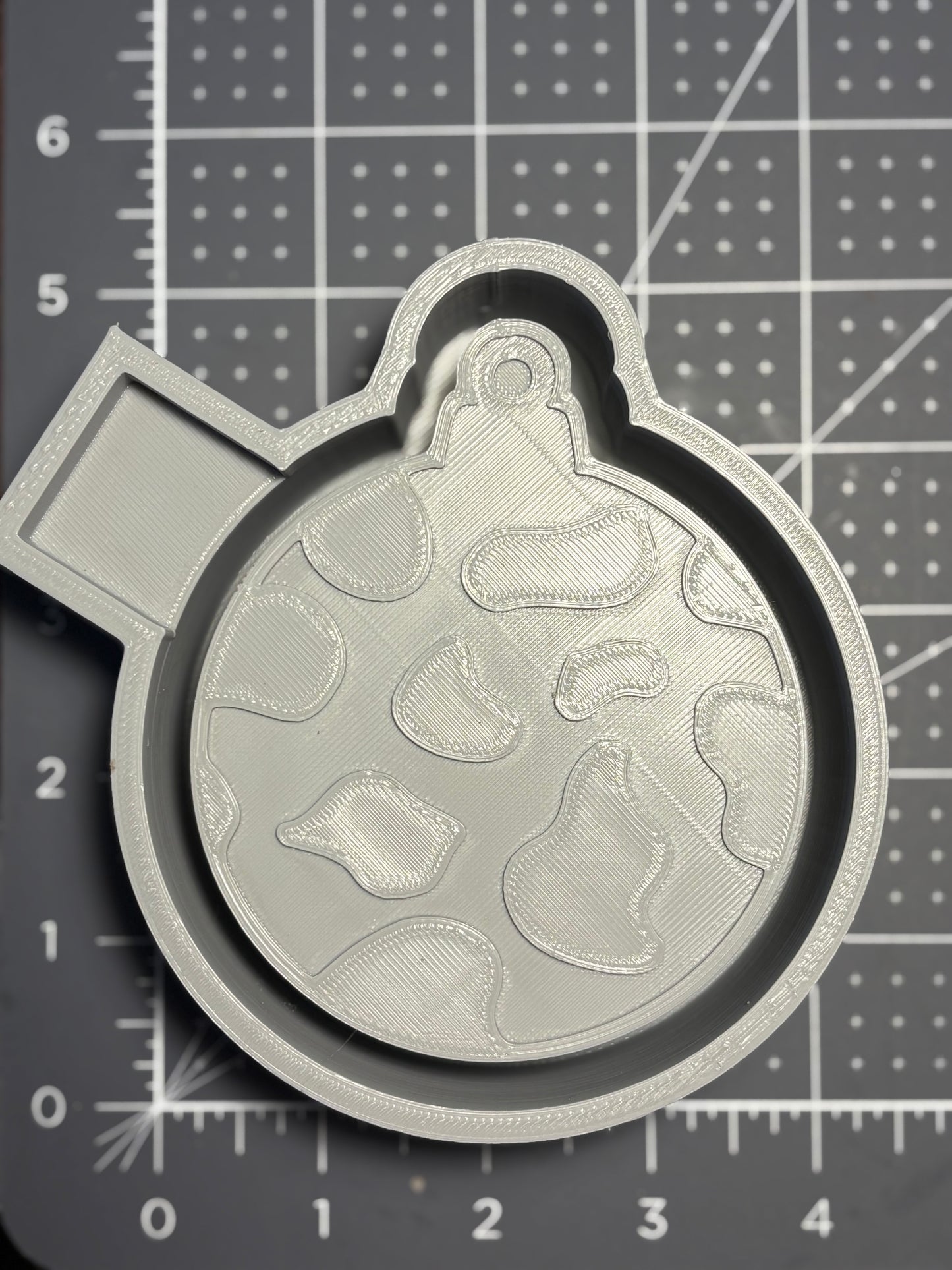 Cow print ornament Mold