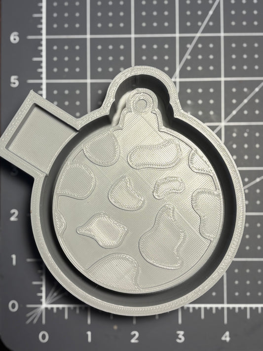 Cow print ornament Mold