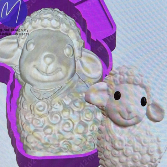 Sheep 3d Mold