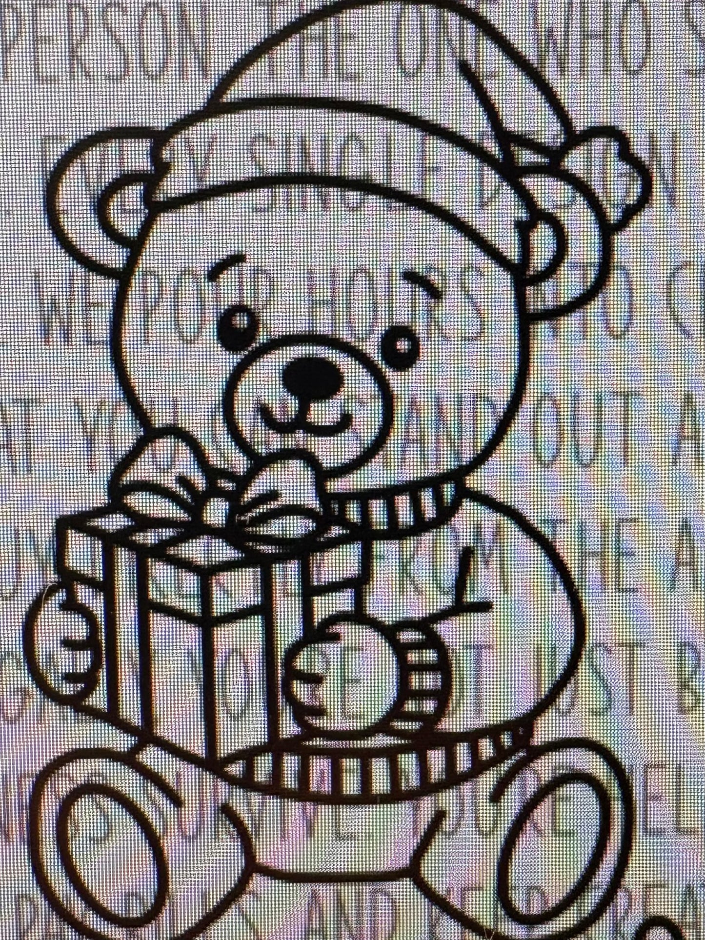 Teddy with Gift Mold