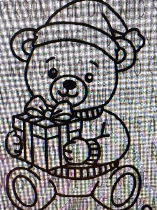 Teddy with Gift Mold