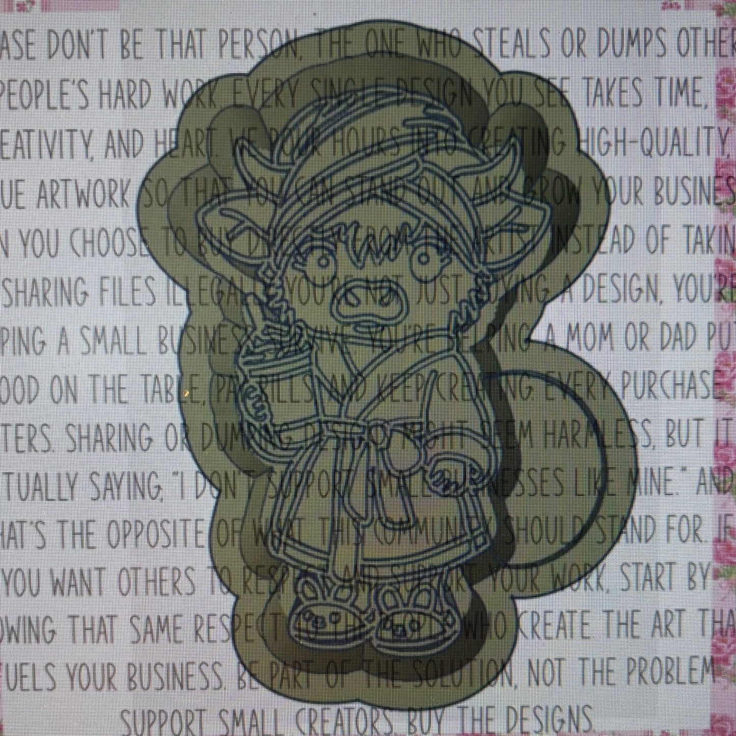 Mama Highland in Robe Mold