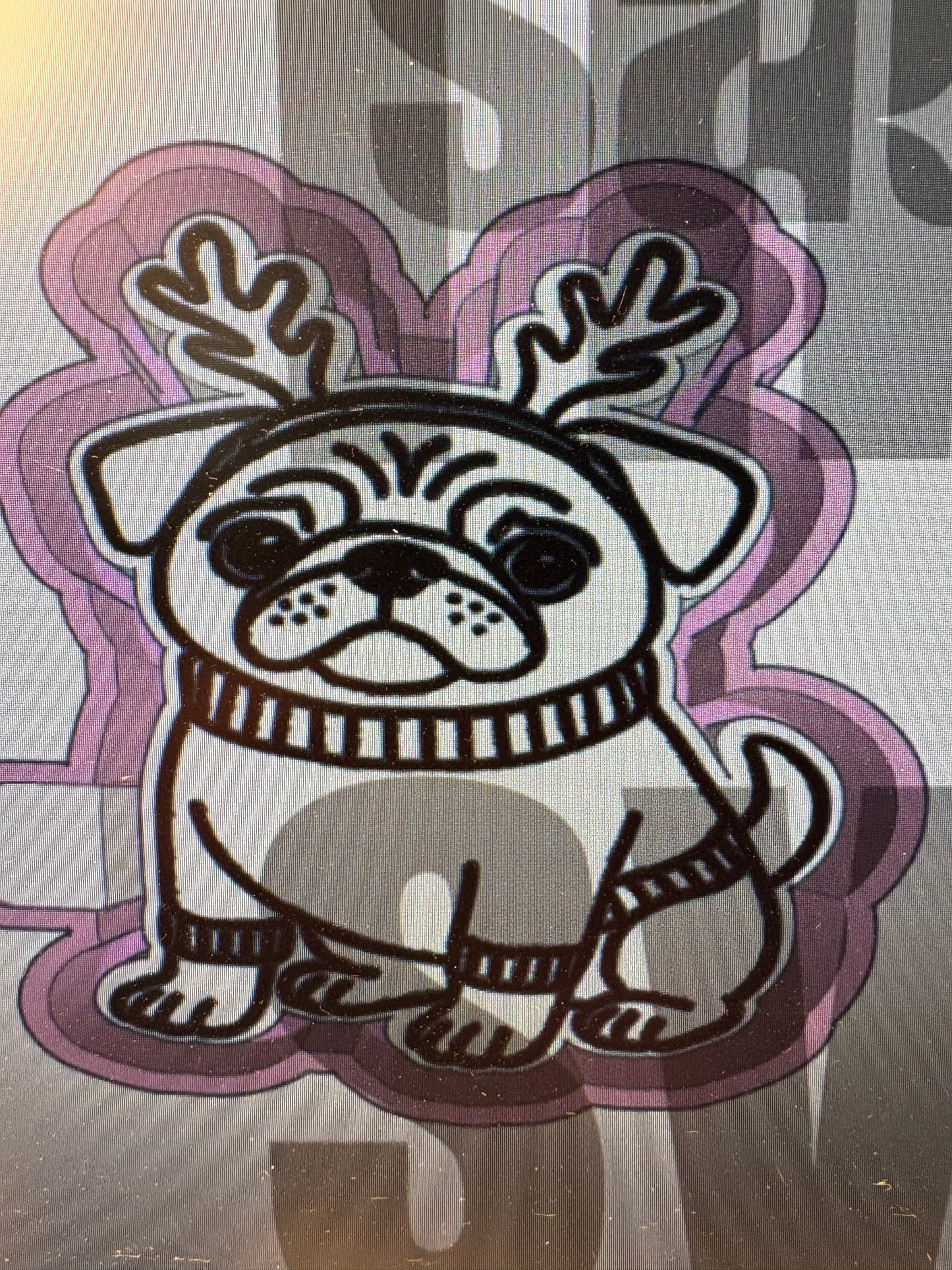 Frenchie Christmas Buddy Mold