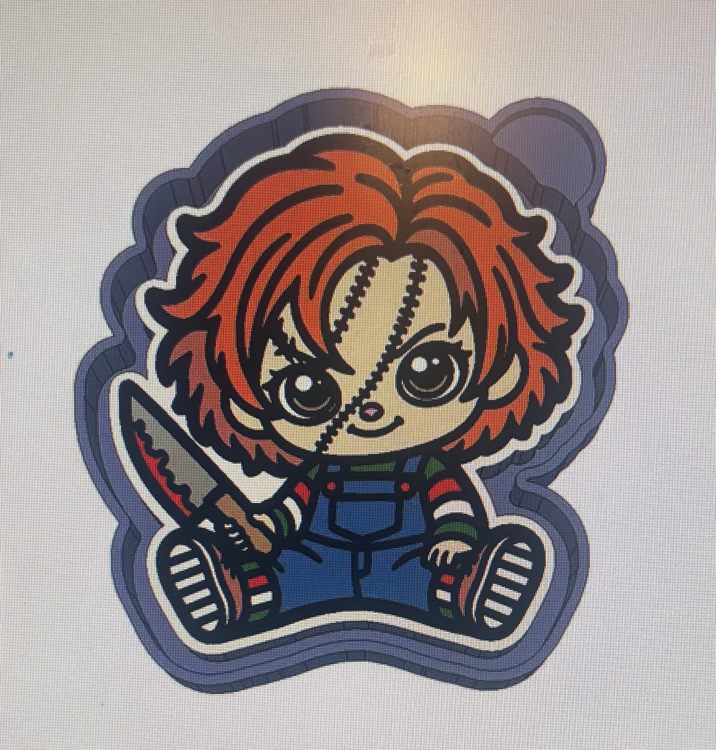 Cute Chibi Chucky Mold