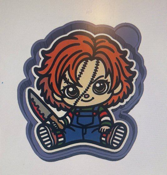 Cute Chibi Chucky Mold