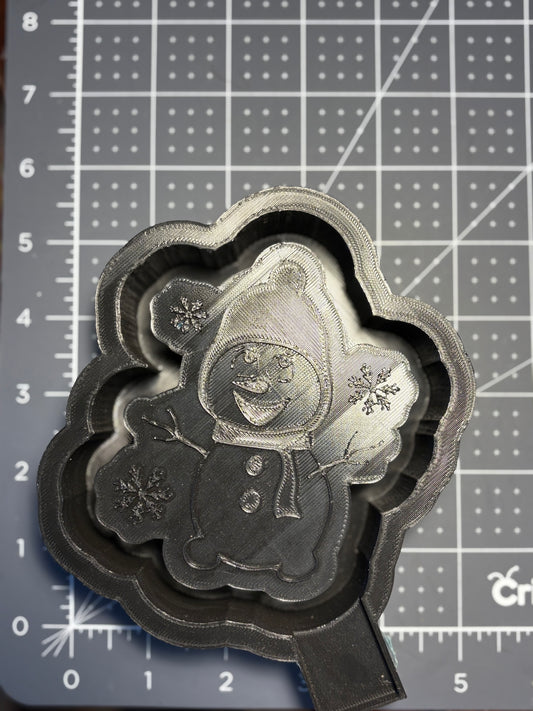 Snowman Mold