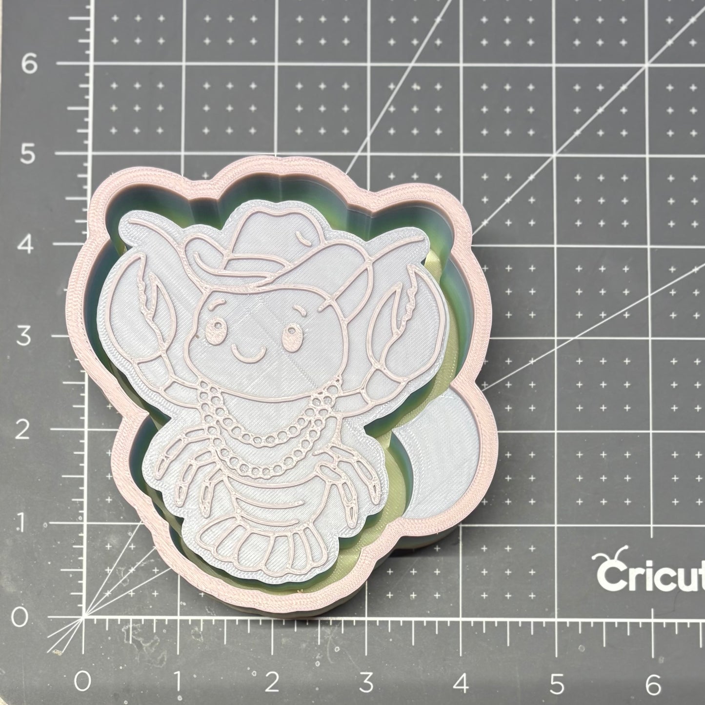 Mardi Gras Crawfish Mold