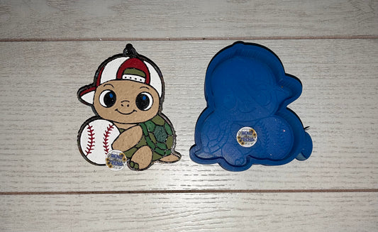Baseball Turtle Mold