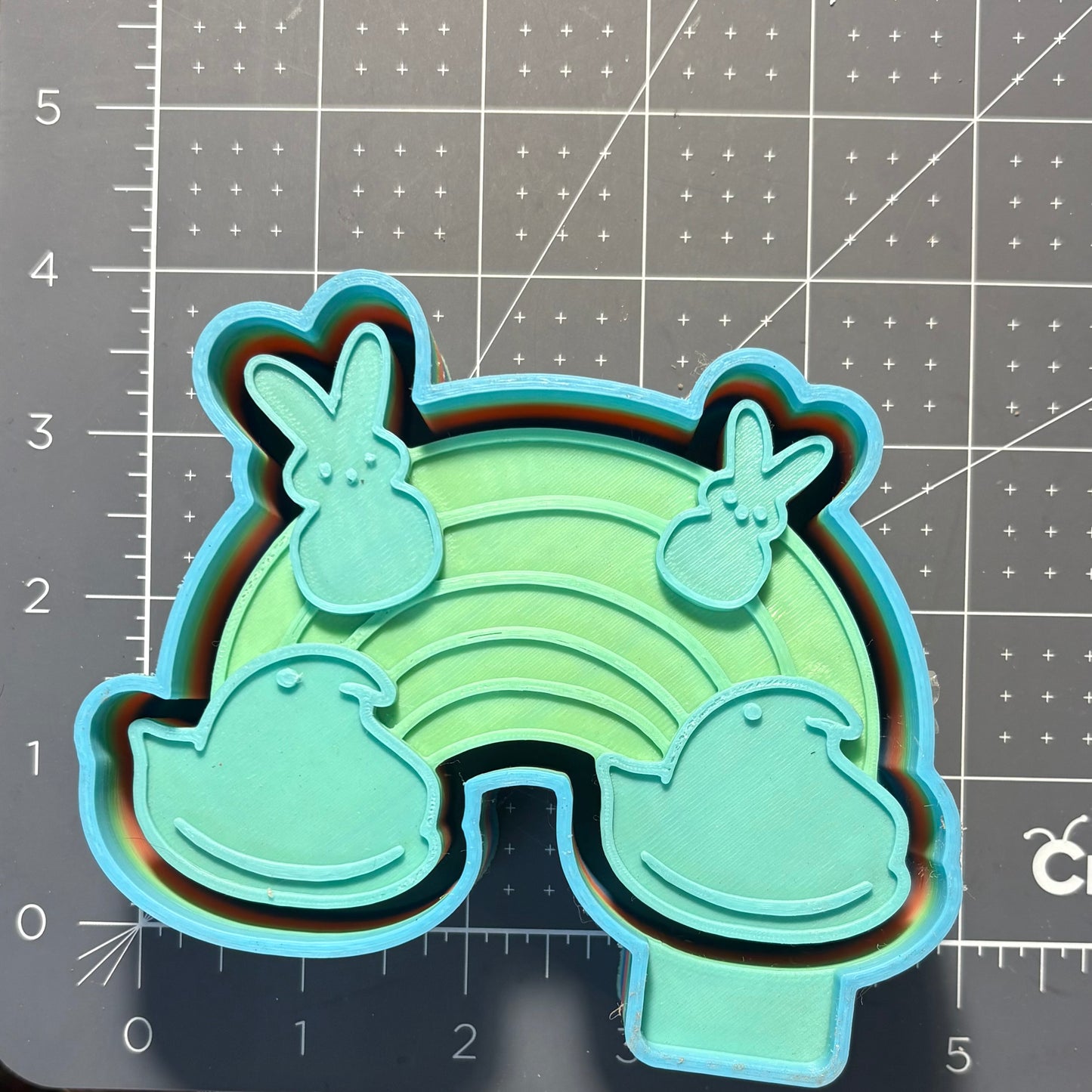 Bunny & Peeps Rainbow Mold