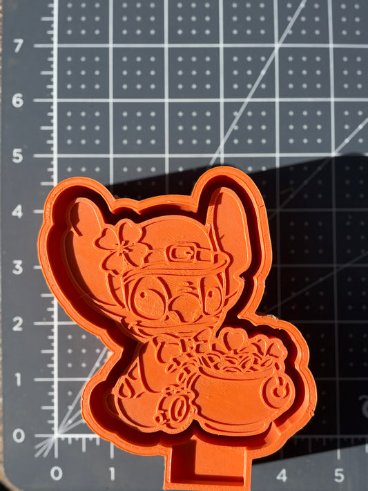 Leprechaun Blue Guy  Mold