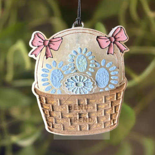 Turquoise Easter Basket Mold