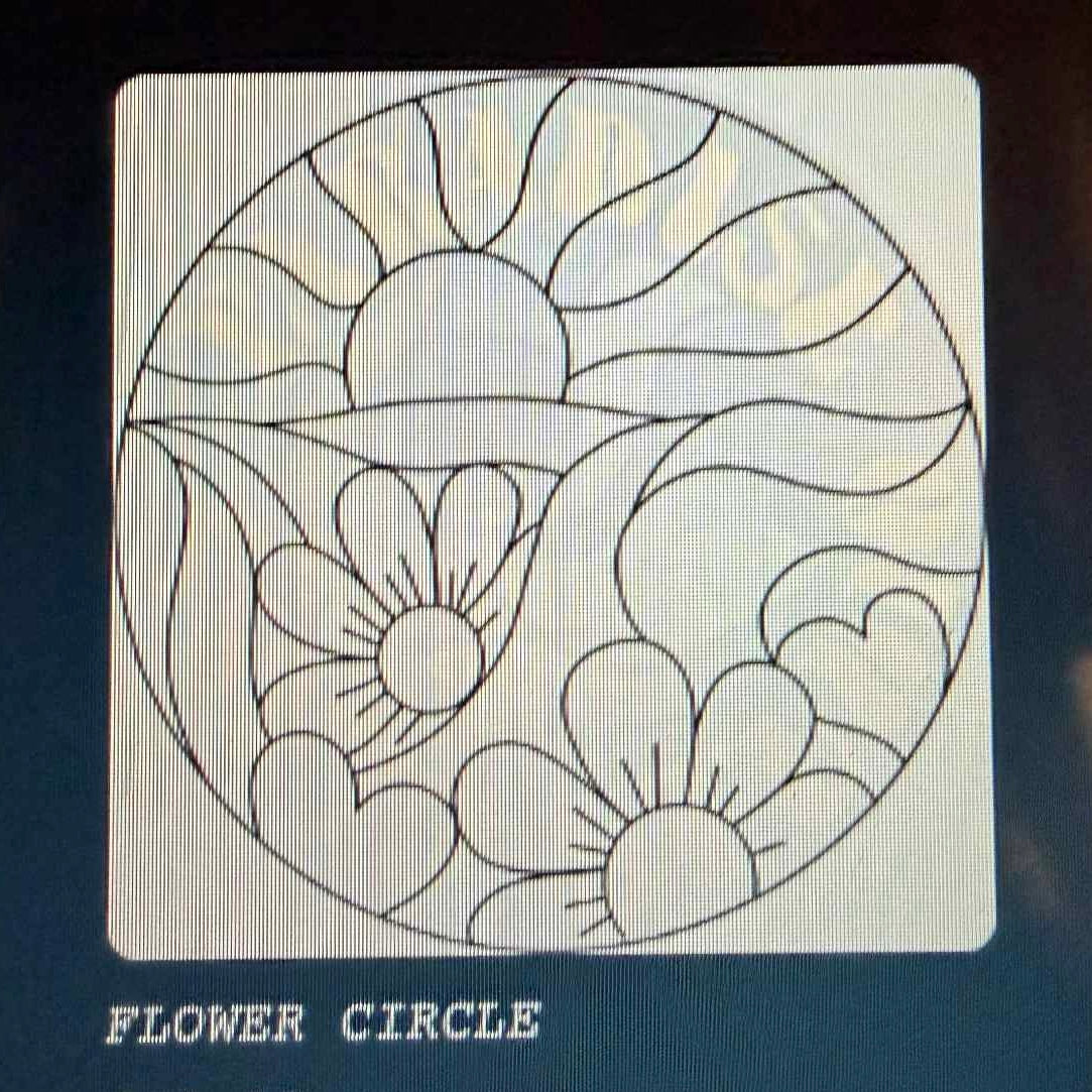Flowers Circle Mold
