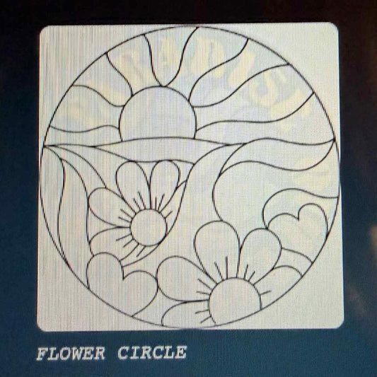 Flowers Circle Mold
