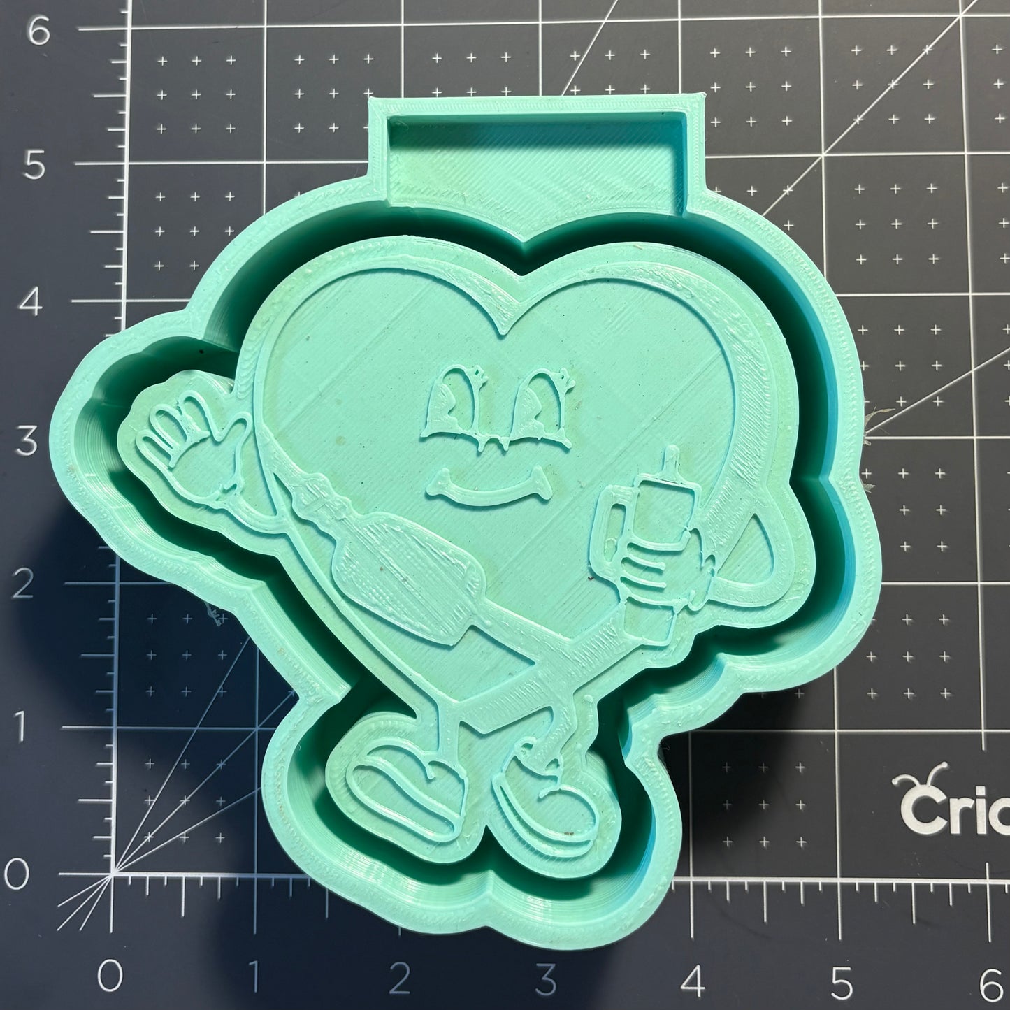 Boujee Heart Mold