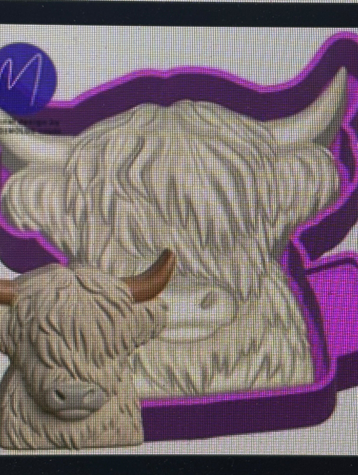 3D Fluffy Highland Cow Mold