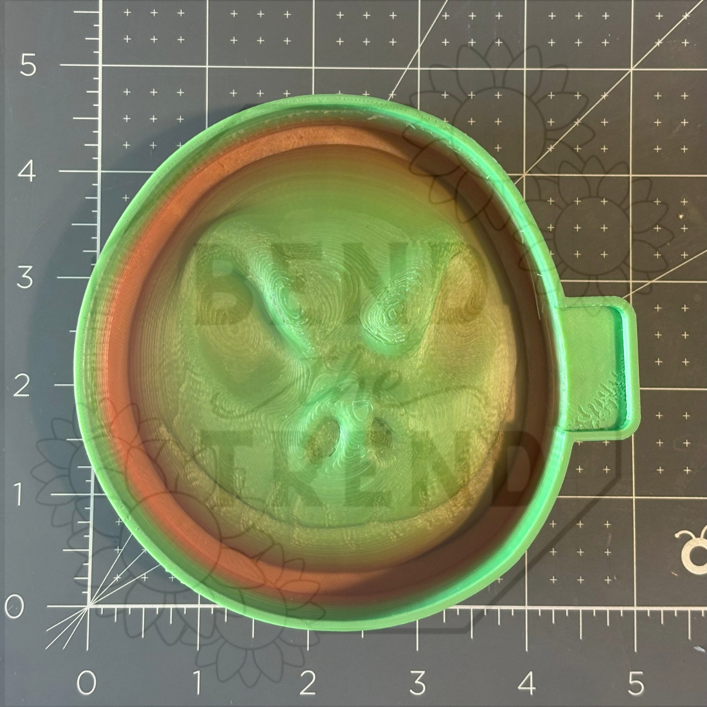 Skinny Man Face 3d Mold