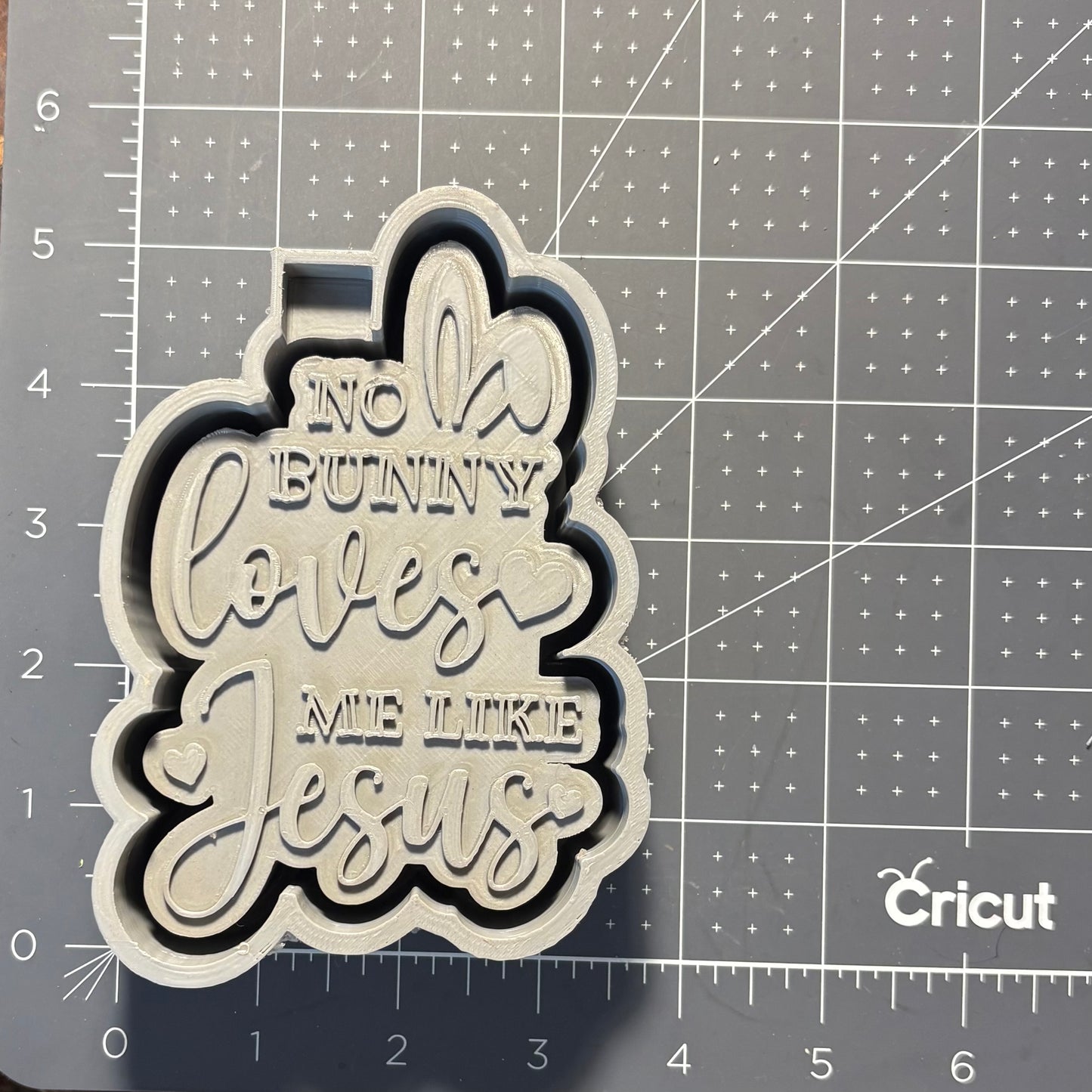 No Bunny Loves Me Like Jesus Mold