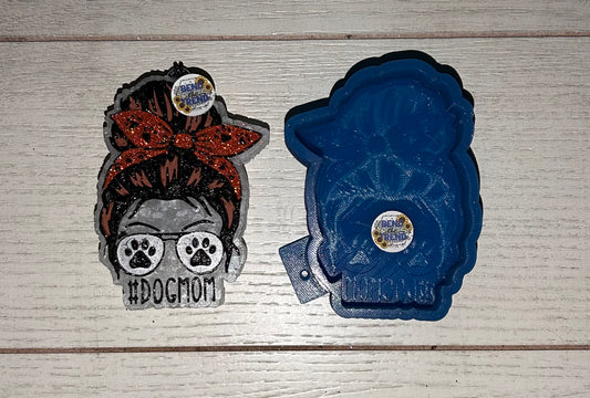Dog Mom Face Mold
