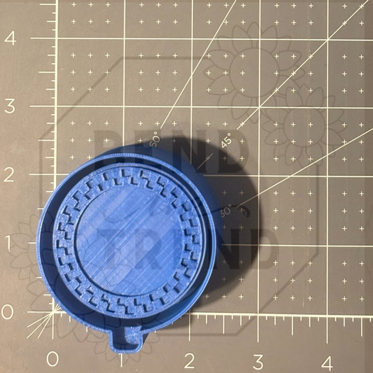 Checkered 1 1/2" Inset Vent (2) Mold
