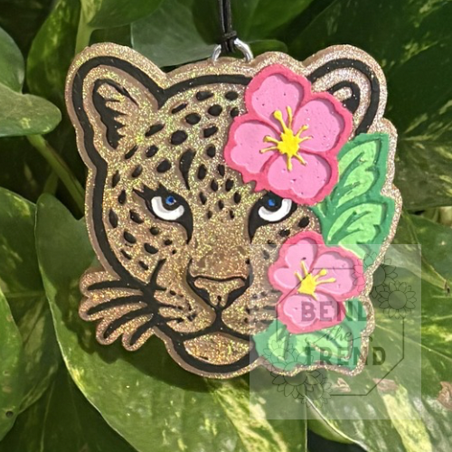 Floral Leopard Mold