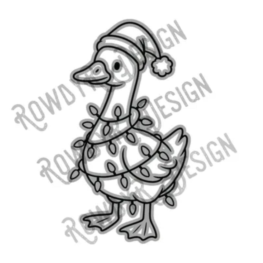 Christmas Goose Mold