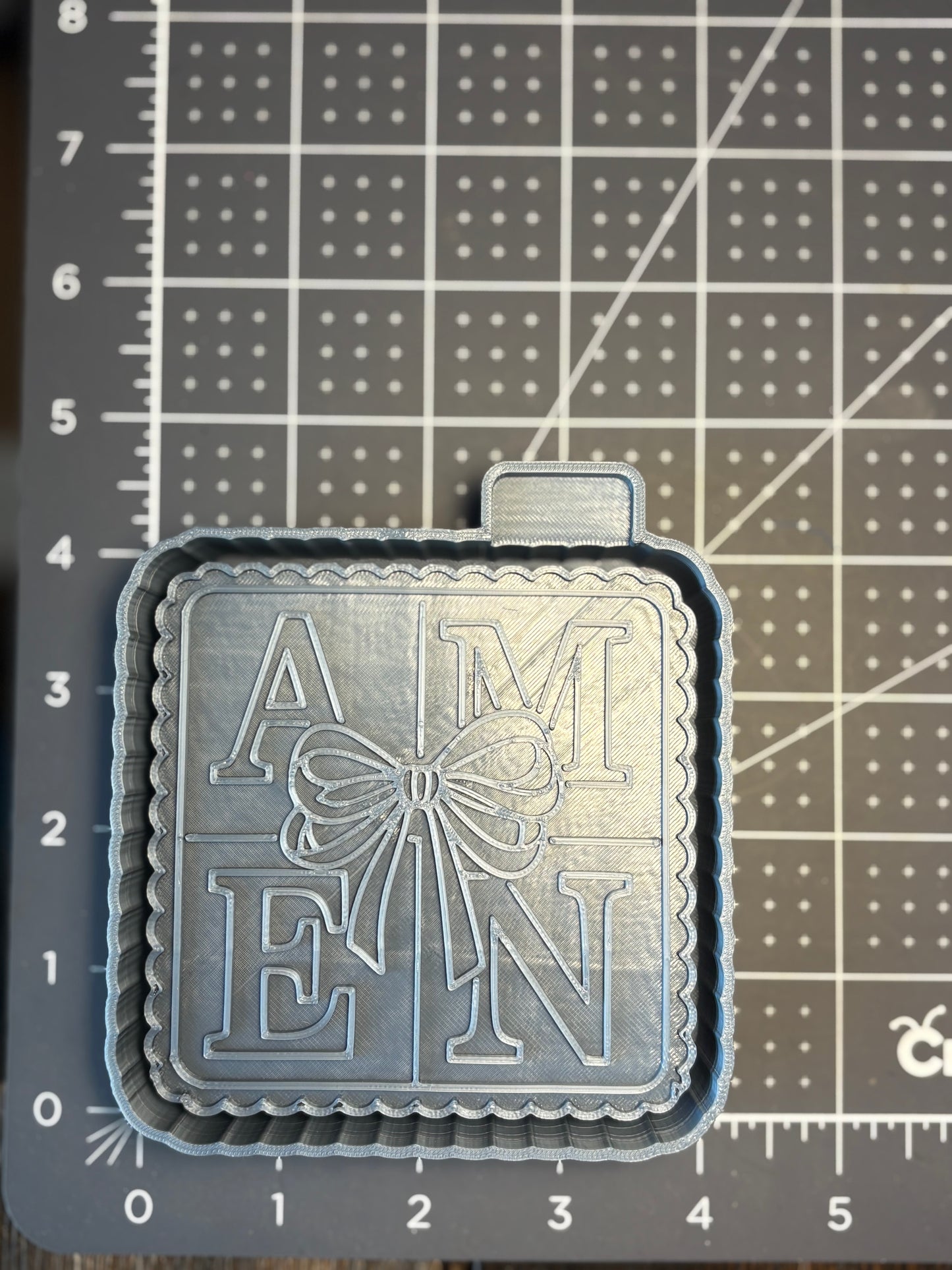 Amen With Bow Mold