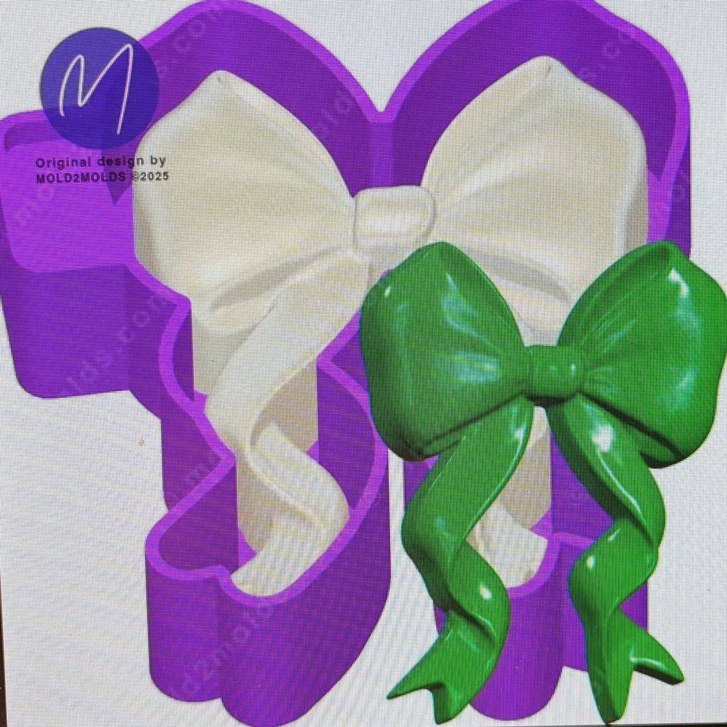 Coquette Bow 3d Mold